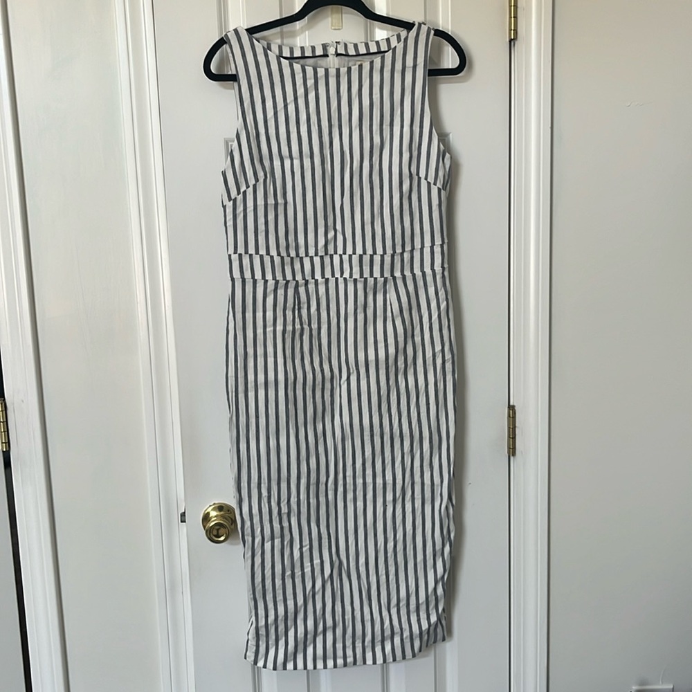 Boden Striped Pencil Dress